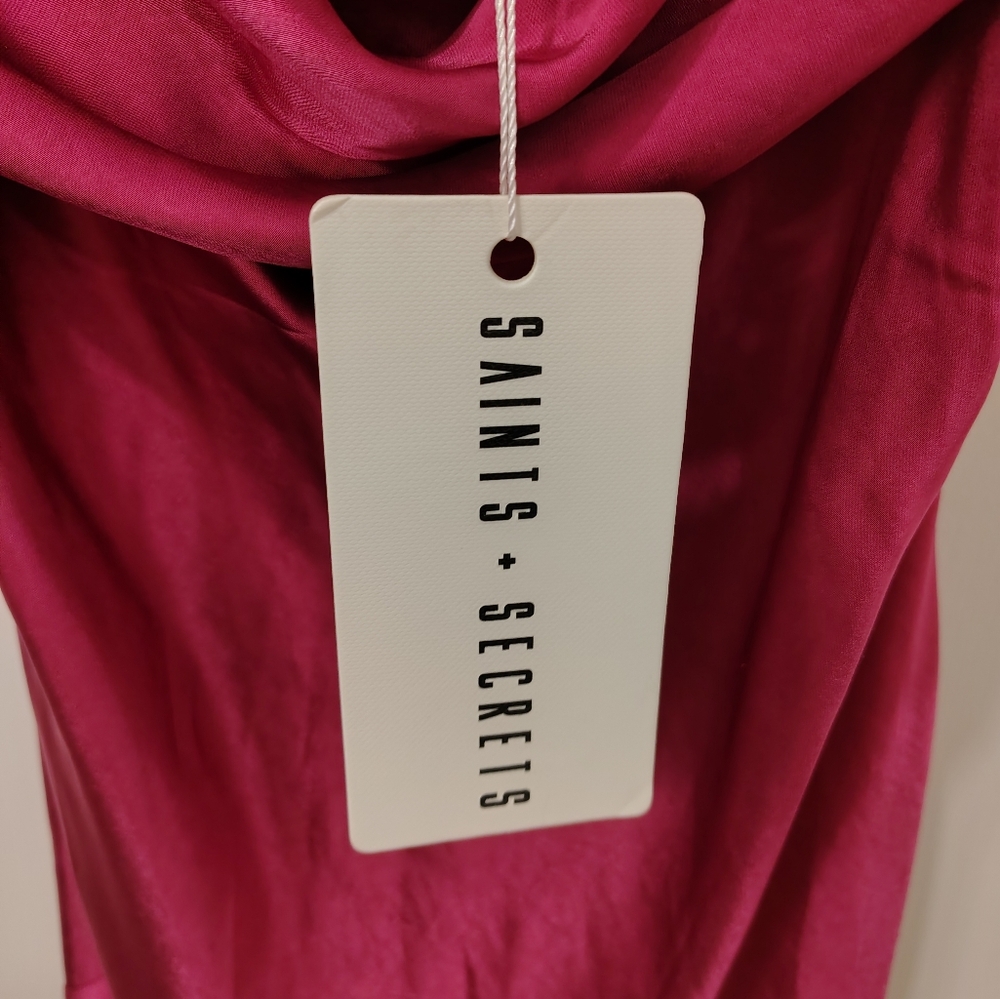 Saints And Secrets Satin Dress - Picture 7 of 7